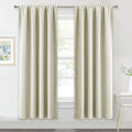 RYB HOME Extra Wide Curtains for Bedroom Living Room 72 inches Long, Thermal by RYBHOME