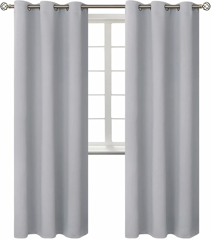 BGment Room Darkening Curtains 84 Inches Long by BGment