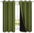 NICETOWN 100% Blackout Short Curtains by NICETOWN