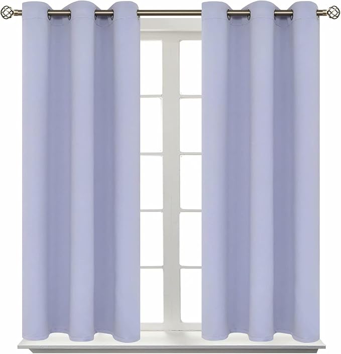 BGment Room Darkening Curtains 45 Inches Long by BGment