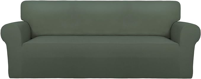 PureFit Super Stretch Sofa Slipcover – Spandex Non Slip Soft Couch Sofa Cover by PureFit