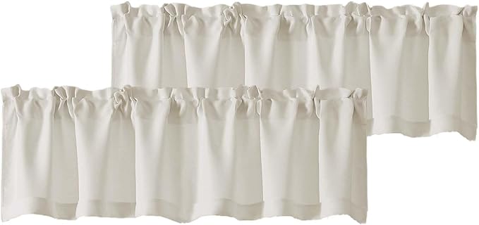 Chyhomenyc Kitchen Valances for Windows, Short Window Valance Curtains for by Chyhomenyc