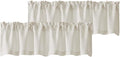 Chyhomenyc Kitchen Valances for Windows, Short Window Valance Curtains for by Chyhomenyc