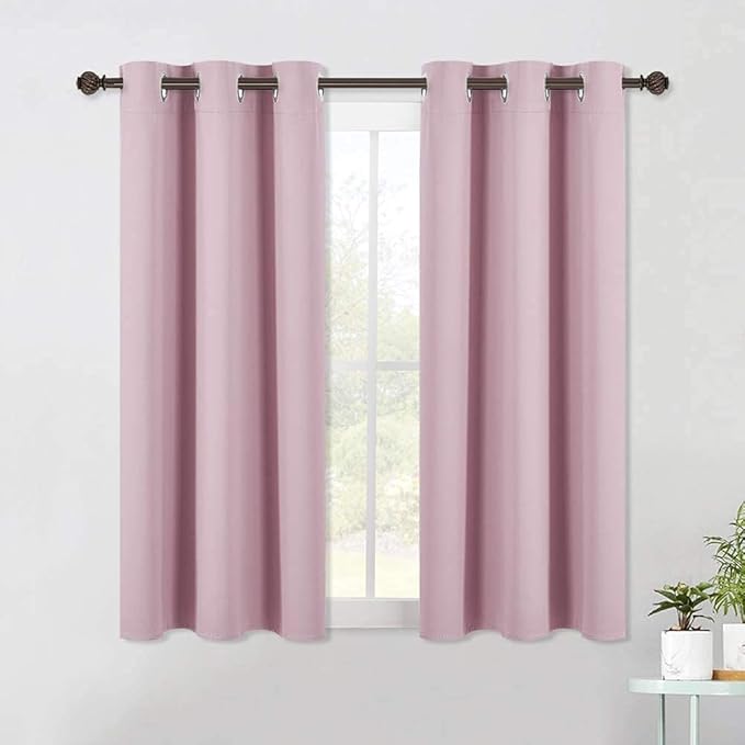NICETOWN Blackout Window Curtains 60 inch Length 2 Panels, 34 x 60 Inch by NICETOWN
