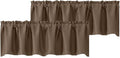Chyhomenyc Blackout Valances for Windows, Short Window Valance Curtains for by Chyhomenyc