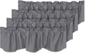H.VERSAILTEX 4 Panels Blackout Curtain Valances by HVERSAILTEX