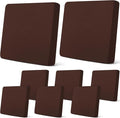 Newwiee 8Pcs Patio Cushion Covers Stretch Outdoor Cushion Cover Replacement by Newwiee