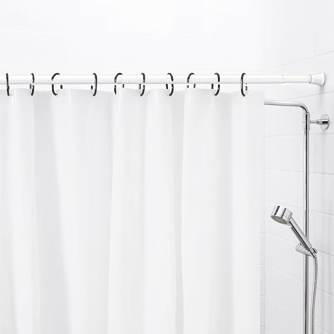 AIZESI Spring Tension Rods Adjustable Tension Curtain Rod Small Tension Rod No - Image 4