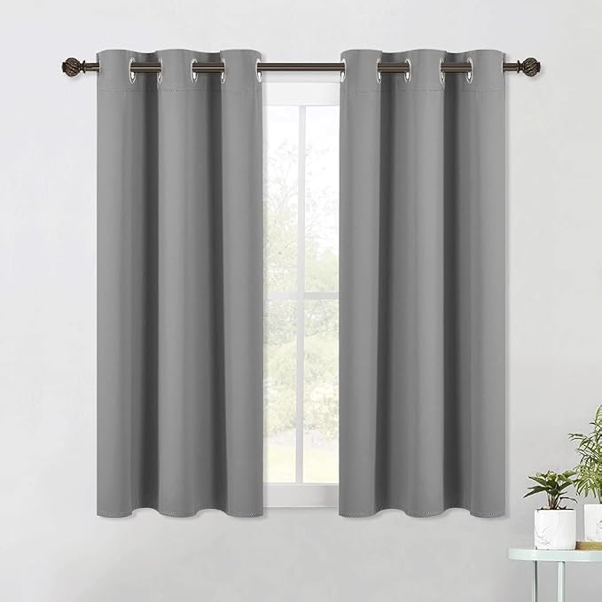 NICETOWN Bedroom Curtains Blackout Drapery Panels, Three Pass Microfiber by NICETOWN