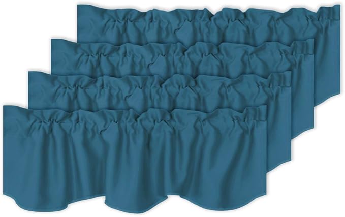 H.VERSAILTEX 4 Panels Blackout Curtain Valances by HVERSAILTEX