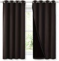 NICETOWN Complete 100% Blackout Curtains, Thermal Insulated & Energy Efficiency by NICETOWN