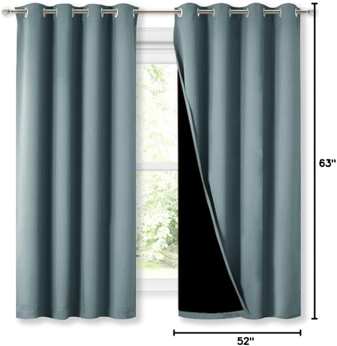 NICETOWN 100% Blackout Curtains - Image 9