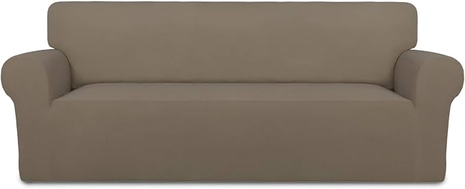 PureFit Super Stretch Sofa Slipcover – Spandex Non Slip Soft Couch Sofa Cover by PureFit