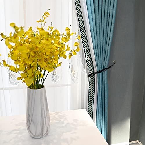 4 Pieces Wood Bead Curtain Tieback Boho Curtain Tiebacks Curtain Holdbacks - Image 4