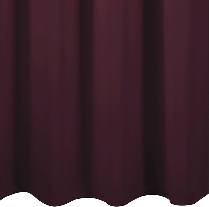 LEMOMO Burgundy Red Thermal Blackout Curtains/42 x 95 Inch/Set of 2 Panels Room - Image 9