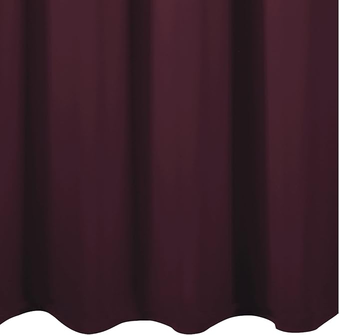 LEMOMO Burgundy Red Blackout Curtains 42 x 63 Inch Length/Set of 2 Curtain - Image 9