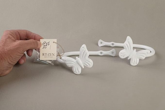 RTZEN Decorative Metal Curtain Tiebacks - Image 5
