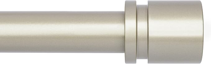 Byondeth Curtain Rods for Windows 16 to 200 Inches Adjustable Length 1 Inch by Byondeth