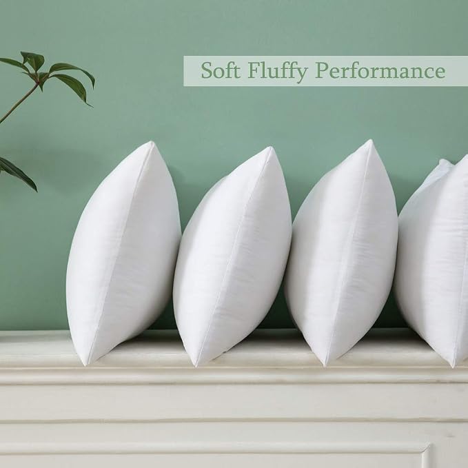 MIULEE Throw Pillow Insert Premium Pillow Stuffer Sham Square Form - Image 6