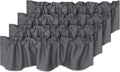 H.VERSAILTEX 4 Panels Blackout Curtain Valances by HVERSAILTEX