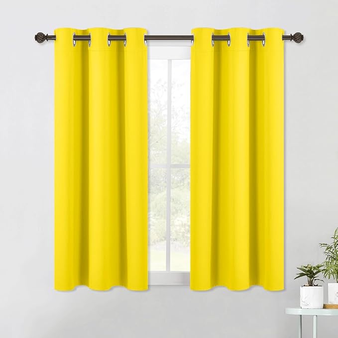 NICETOWN Bedroom Curtains Blackout Drapery Panels, 2 Panels, 42 x 54 Inch by NICETOWN
