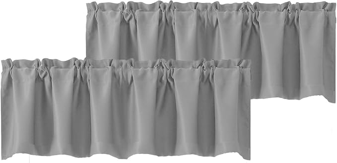 Chyhomenyc Silver Grey Valances by Chyhomenyc