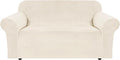 H.VERSAILTEX Stretch Velvet Loveseat Covers by HVERSAILTEX