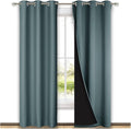 NICETOWN Full Shade Curtain Panels, Pair of Thermal Insulated & Energy by NICETOWN