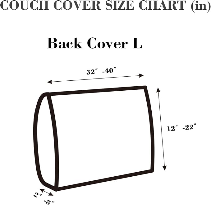 Sofa Covers Couch Covers for Sofa Pet Friendly Couch Cushion Covers Universal - Image 2
