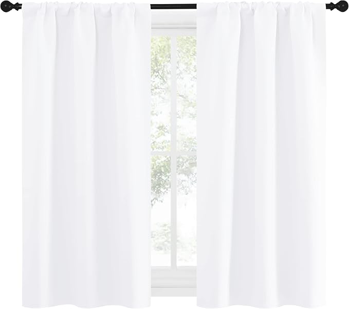 NICETOWN Kitchen Curtains, Short Home Decoration Curtains & Drapes, Small - Image 2