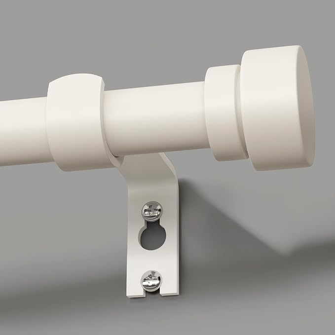 Lootkell Modern White Curtain Rods by Unknown