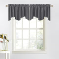 NICETOWN Bedroom Blackout Window Valances by NICETOWN
