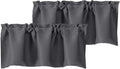 Chyhomenyc Charcoal Grey Valances by Chyhomenyc