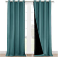 NICETOWN 100% Blackout Blinds, Sea Teal, Laundry Room Decor Window Treatment by NICETOWN