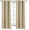 BGment Beige Room Darkening Curtains 63 Inches Long 2 Panels Set, Sunlight by BGment