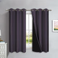 NICETOWN 100% Blackout Curtains 54 inches Long, 1 Pair, 42 inches Width Each by NICETOWN