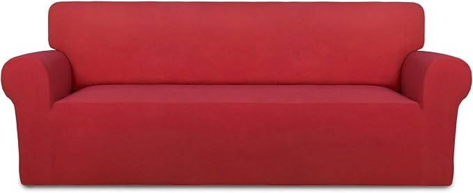 PureFit Super Stretch Sofa Slipcover – Spandex Non Slip Soft Couch Sofa Cover by PureFit