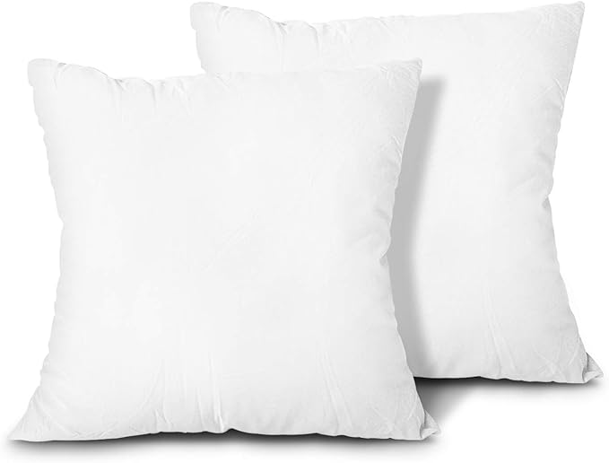 EDOW Throw Pillow Inserts, Couch Cushion, Sham Stuffer, Machine Washable. by EDOW