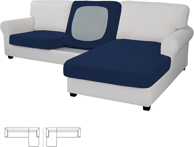Easy-Going Stretch 3 Pieces Couch Cushion Covers by Easy-Going