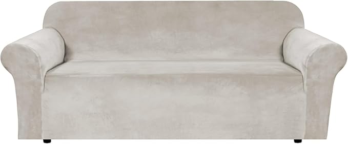 H.VERSAILTEX Stretch Velvet Sofa Covers by HVERSAILTEX