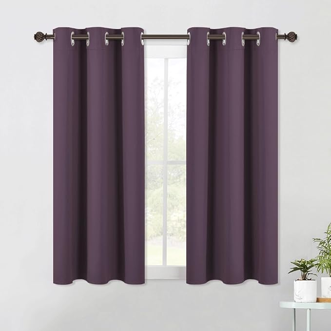 NICETOWN Bedroom Curtains Blackout Drapery Panels, 2 Panels, 42 x 54 Inch by NICETOWN