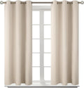 BGment Champagne Short Room Darkening Curtains by BGment