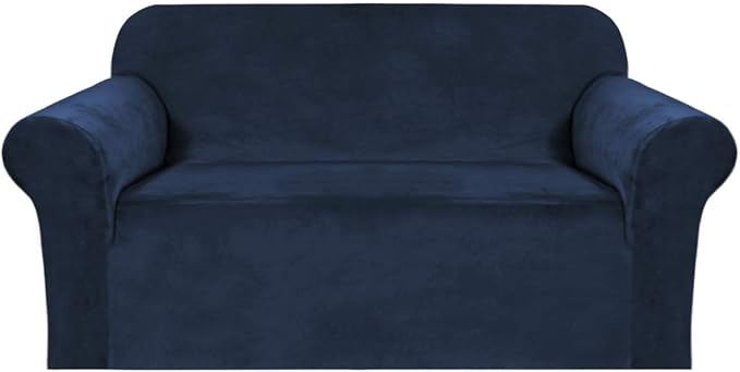 H.VERSAILTEX Stretch Velvet Loveseat Covers by HVERSAILTEX