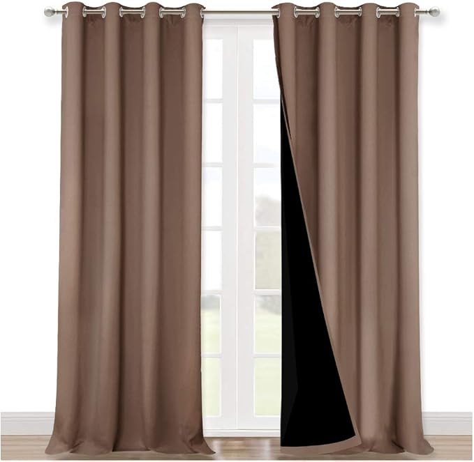 NICETOWN Cold Reducing Curtains, Complete Blackout Shades by NICETOWN