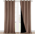 NICETOWN 100% Blackout Blinds, Cappuccino, Laundry Room Decor Window Treatment by NICETOWN