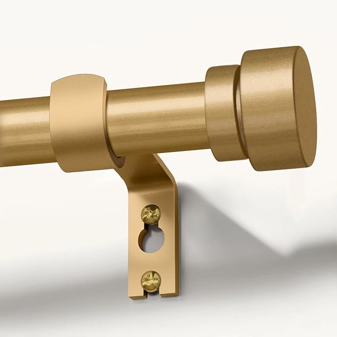 Lootkell Modern Gold Curtain Rods by Unknown