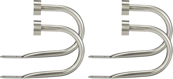 Premium Curtain Holdback, Quality Metal Decorative Curtain Holdbacks by Mayrhyme
