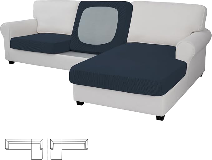 Easy-Going Stretch 3 Pieces Couch Cushion Covers by Easy-Going