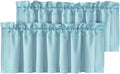 H.VERSAILTEX Blackout Valances for Windows，Kitchen Valances Curtains for Living by HVERSAILTEX