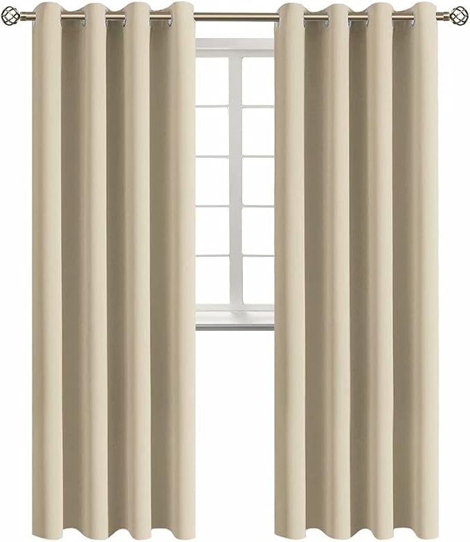 BGment Room Darkening Curtains 95 Inches Long by BGment